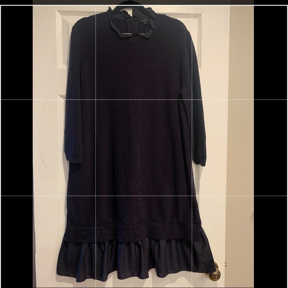 COS Navy Blue Sweater Dress